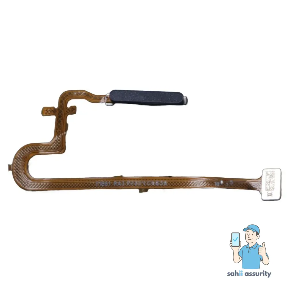 Fingerprint Sensor with Flex Cable for Oppo K10 5G Black thumbnail